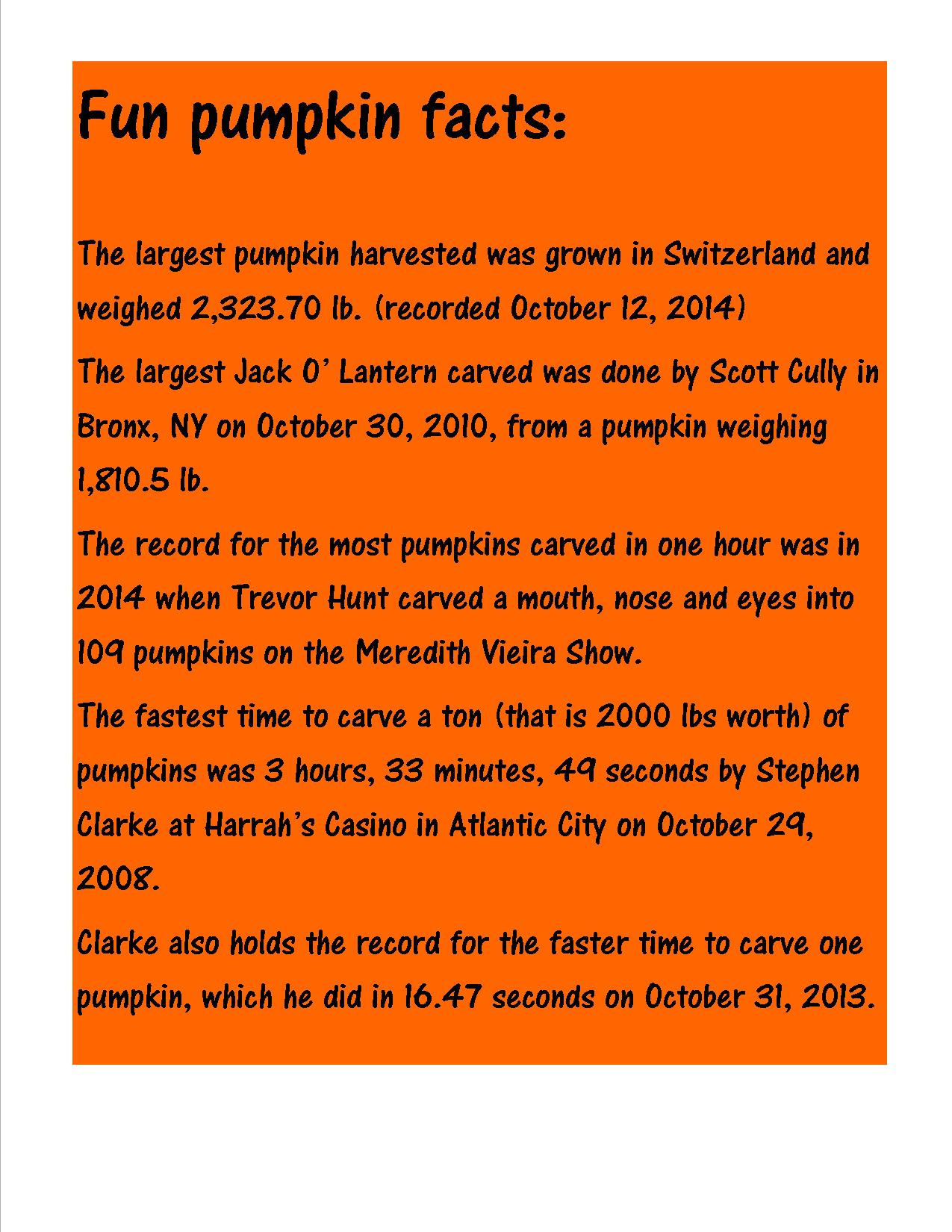 pumpkin-facts