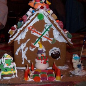 gingerbread house